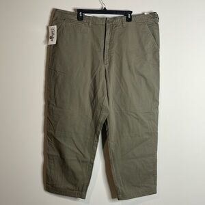 Cabela’s | Men’s Flannel Lined Khaki Pants Size Big & Tall 46x30 NWT